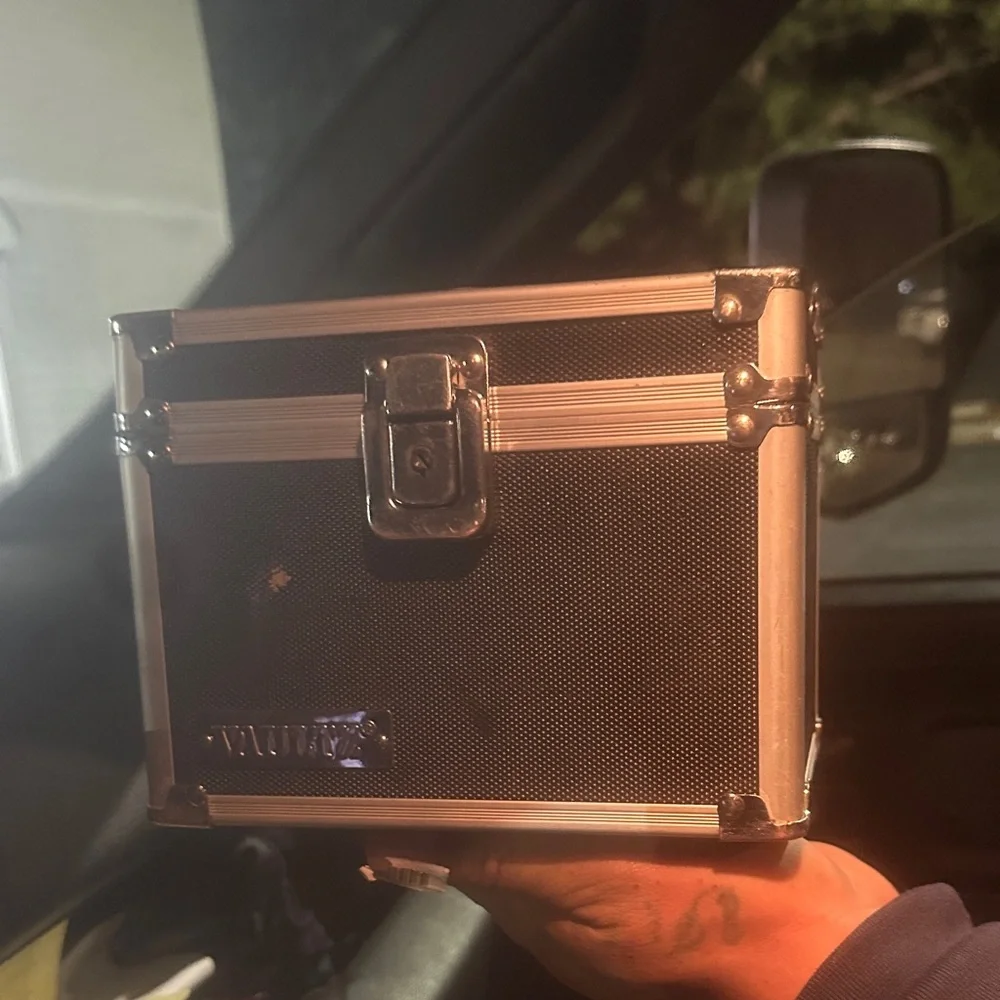 Black and Silver Camera Case